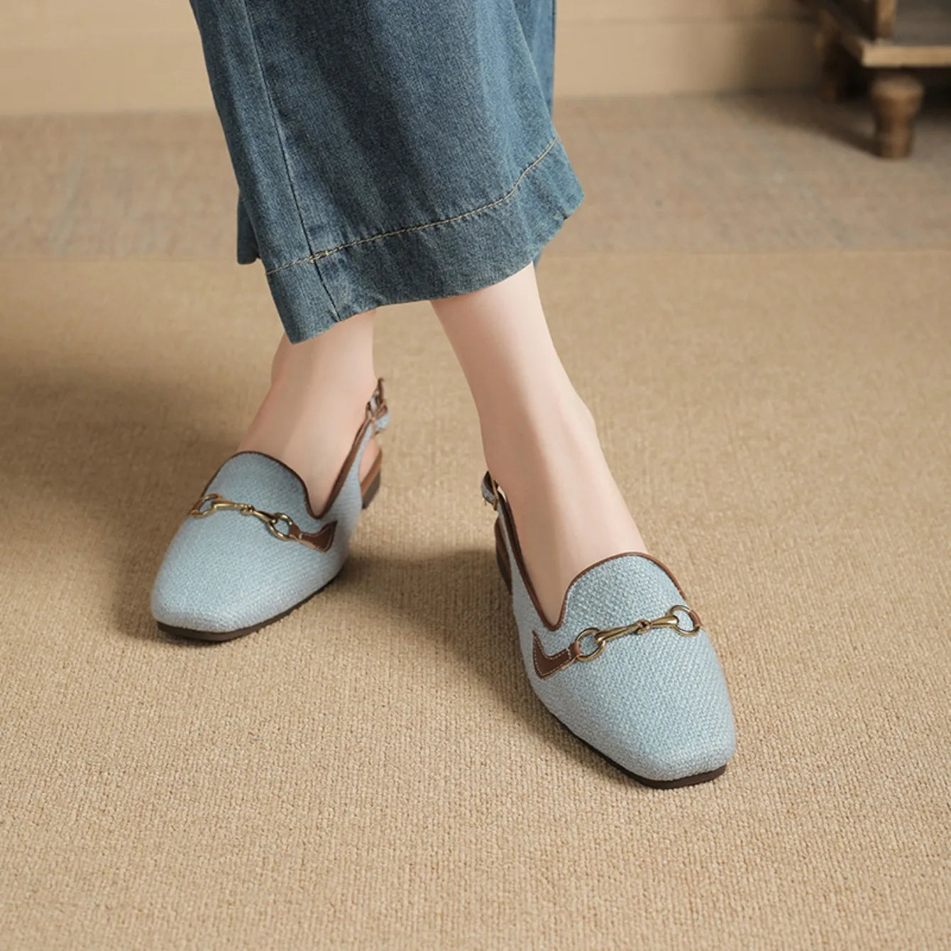 Bailarinas slingback de Toscana