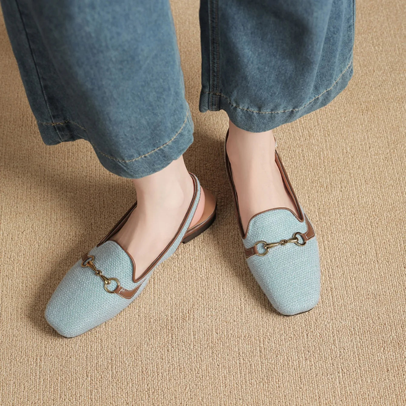 Bailarinas slingback de Toscana
