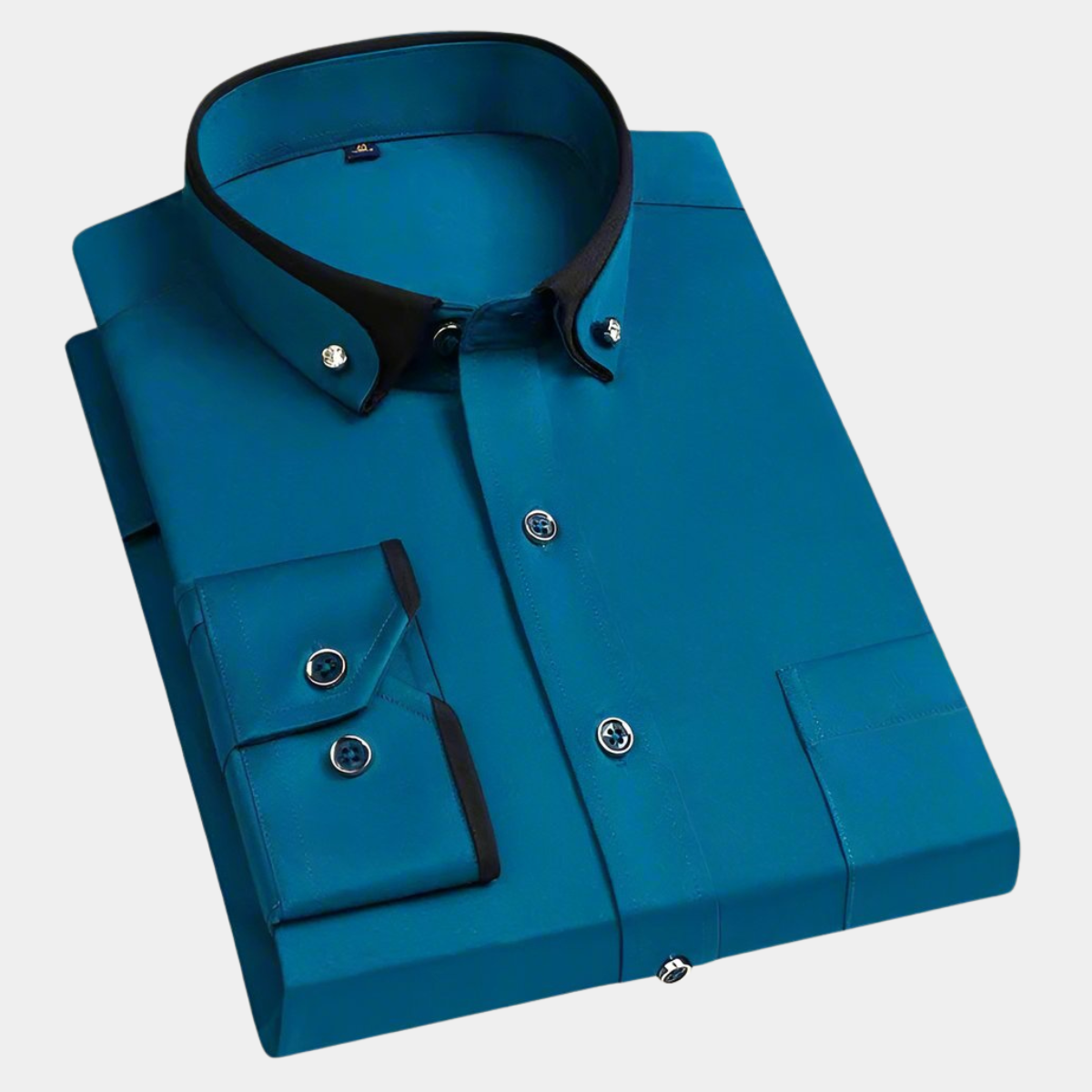 CAMISA CLÁSICA DE MANGAS LARGAS