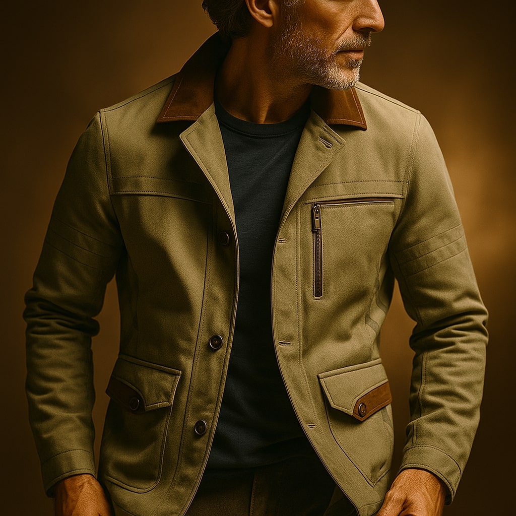 CHAQUETA VINTAGE AMARO
