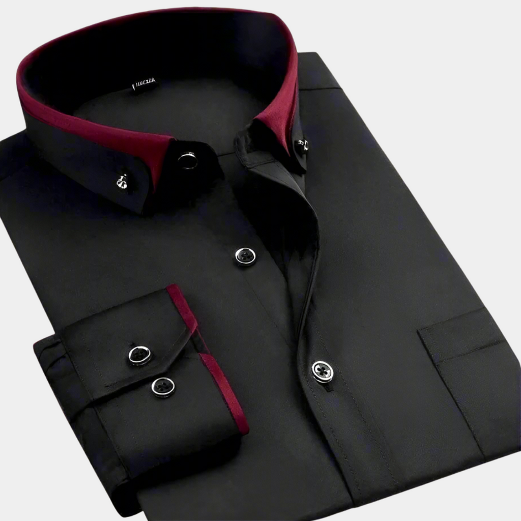 CAMISA CLÁSICA DE MANGAS LARGAS