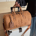 Bolso de fin de semana de gamuza Axis