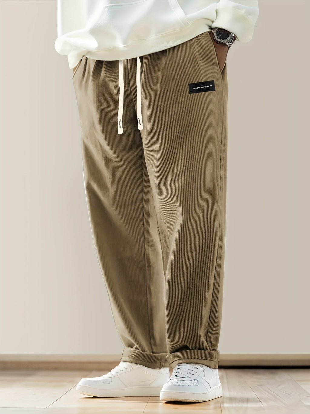 Pantalón de pana relajado de Amalfi