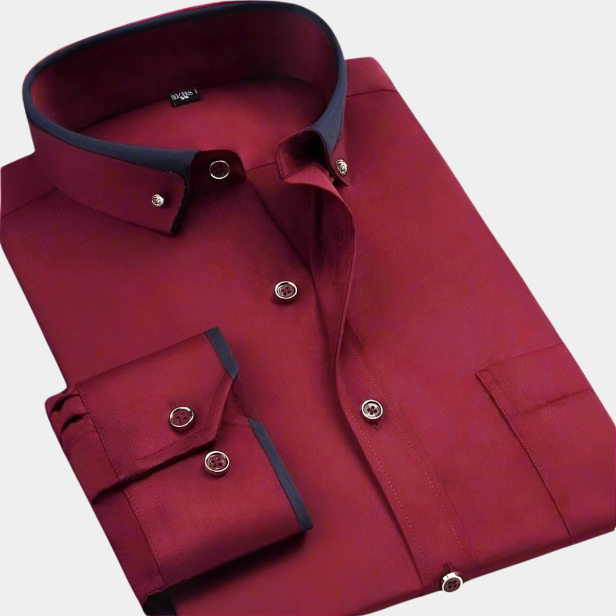 CAMISA CLÁSICA DE MANGAS LARGAS
