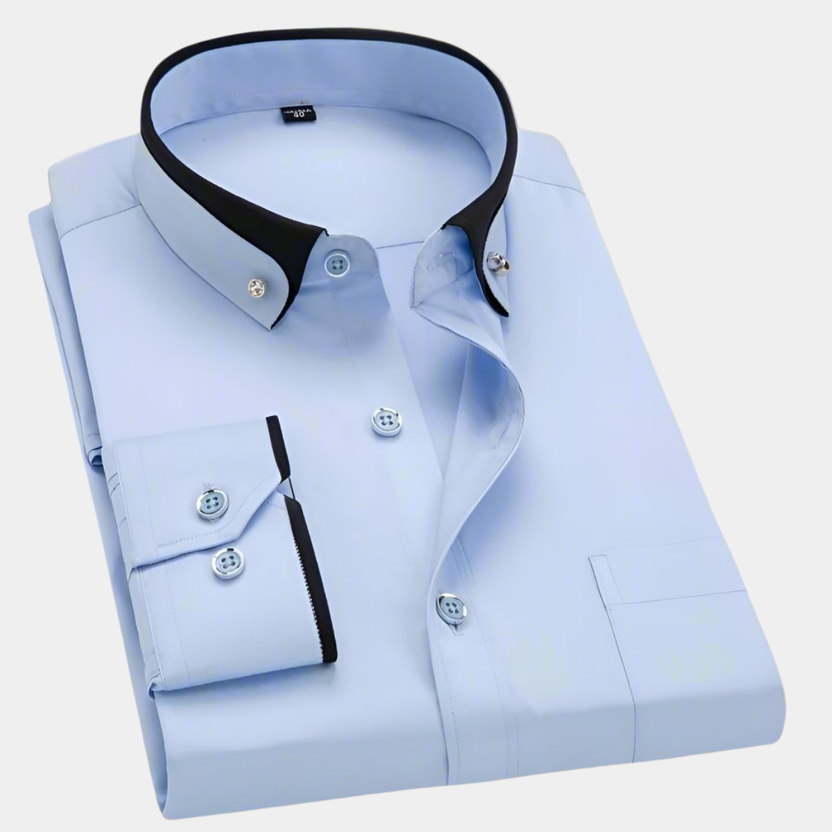 CAMISA CLÁSICA DE MANGAS LARGAS