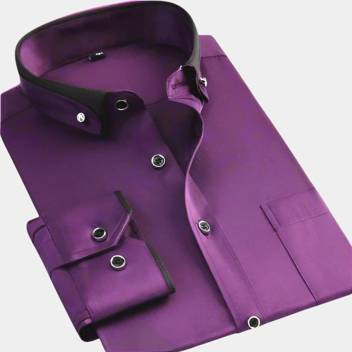 CAMISA CLÁSICA DE MANGAS LARGAS