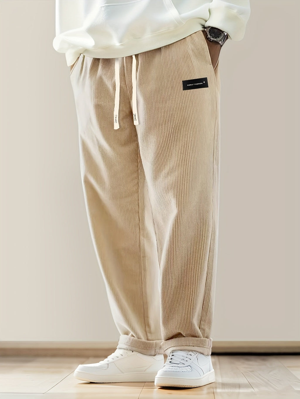 Pantalón de pana relajado de Amalfi