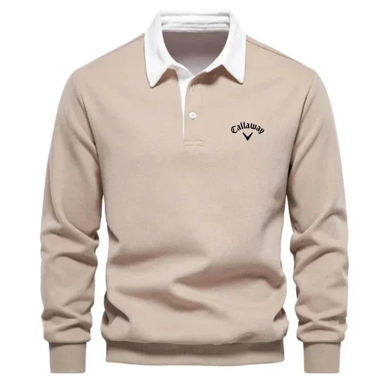 POLO DE PUNTO CON CONTRASTES REFINADOS