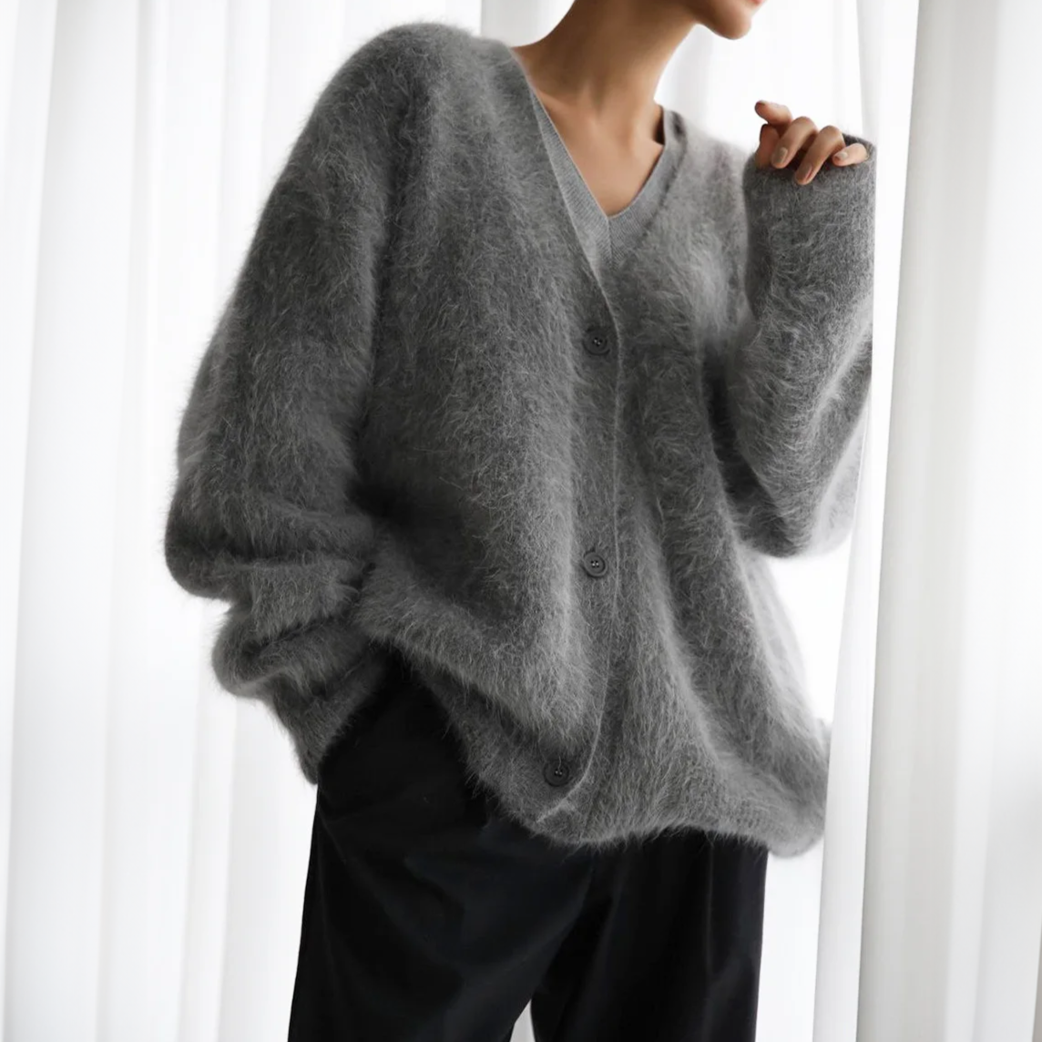 Luna | Cardigan de cachemira elegante