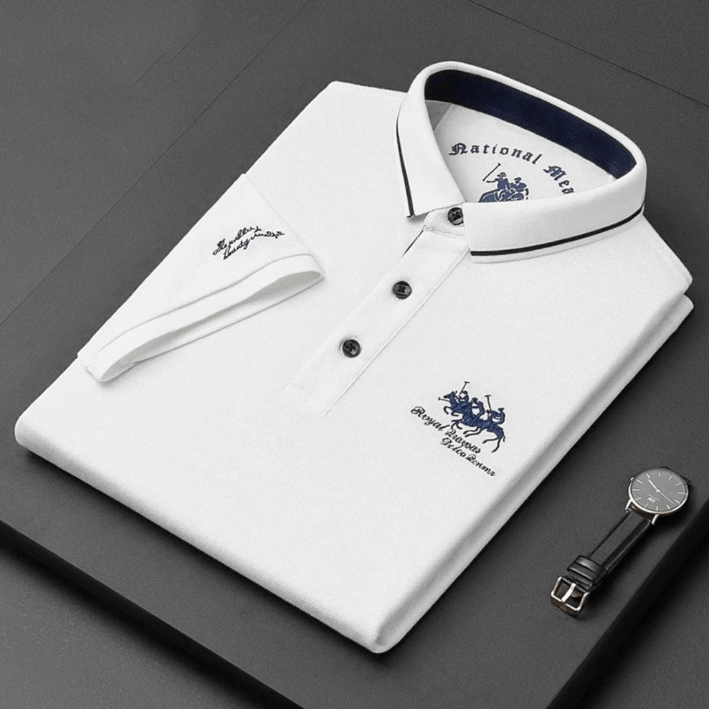 LEÓN | POLO DE LUJO PARA HOMBRE