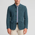 Blazer con cuello mandarín