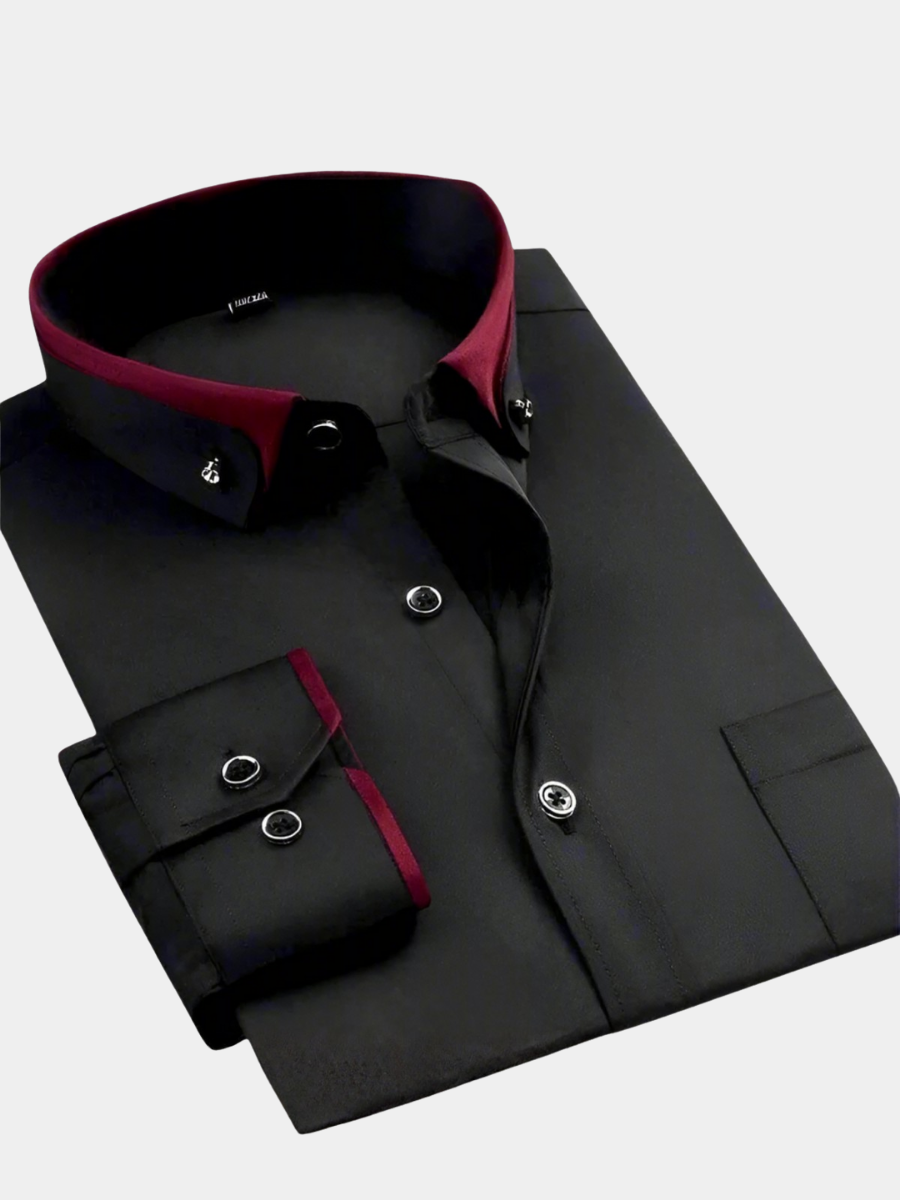 CAMISA CLÁSICA DE MANGAS LARGAS