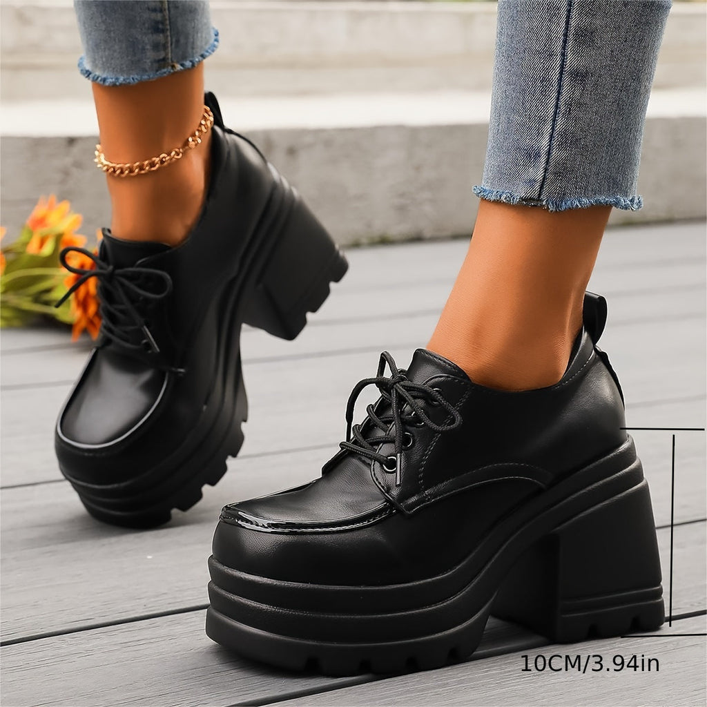 Oxfords de plataforma Vivienne