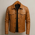 Chaqueta de cuero ligera