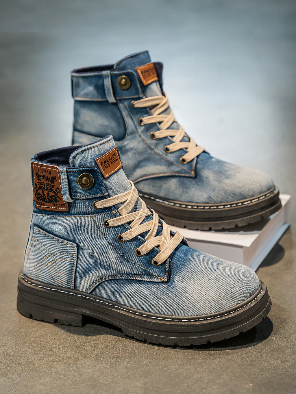 Botín de denim Wilford & Co.