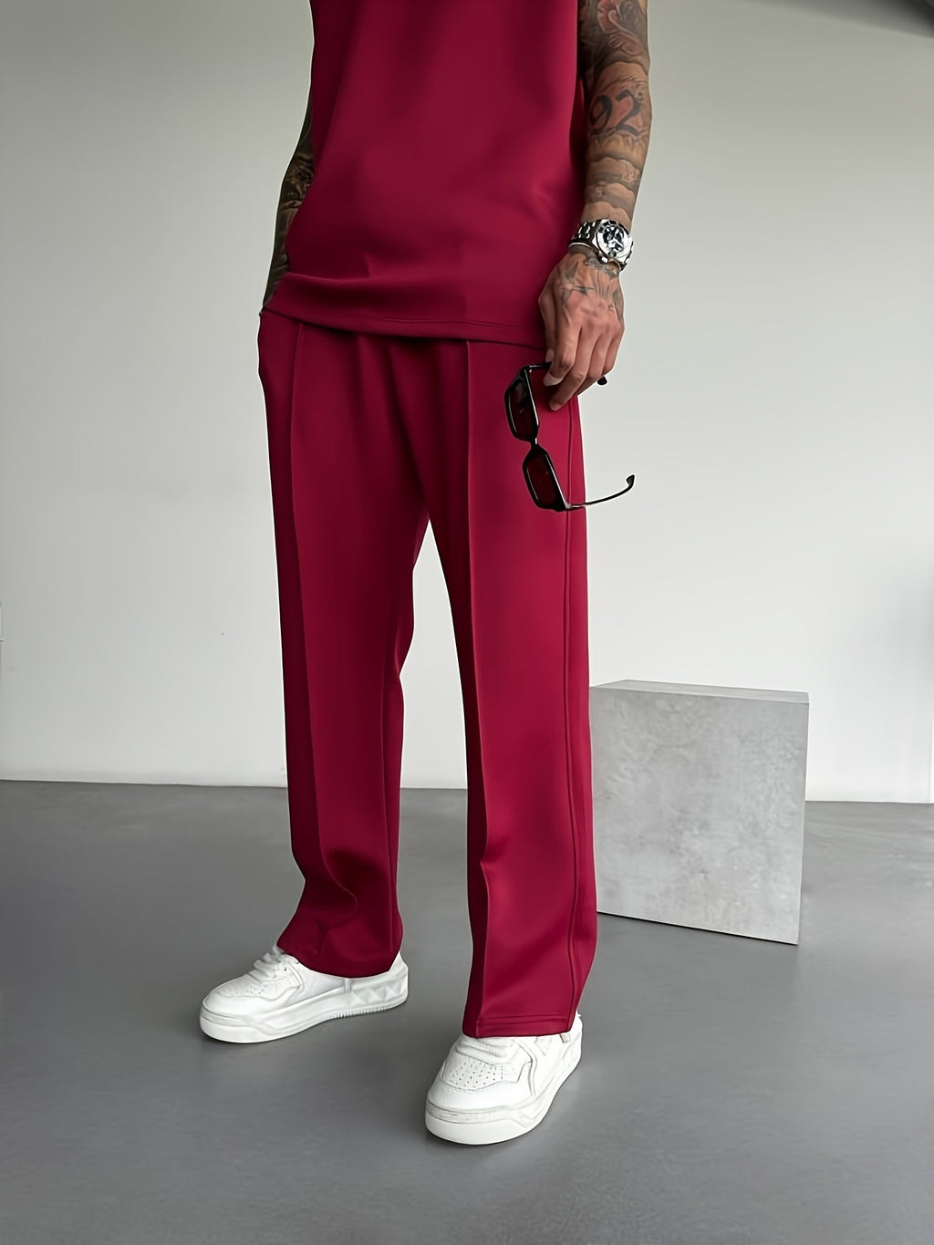 Pantalón plisado Amalfi