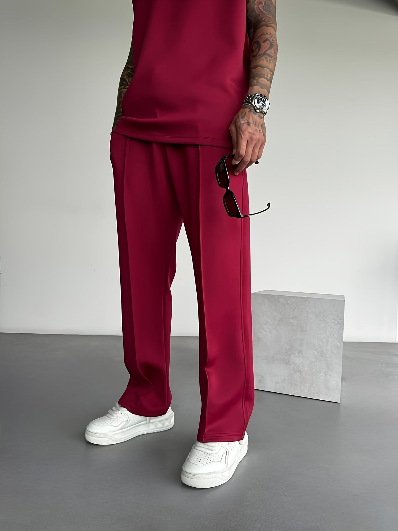 Pantalón plisado Amalfi