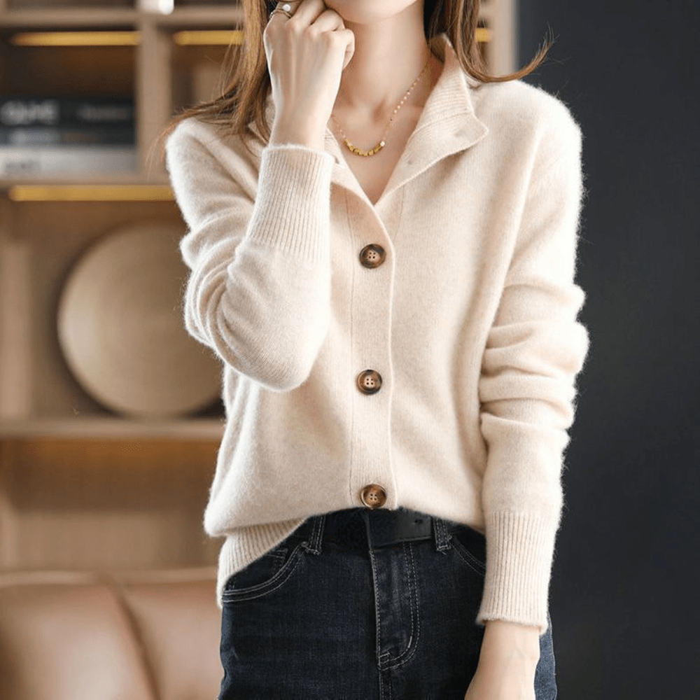 Annie – Cardigan de lana de lujo