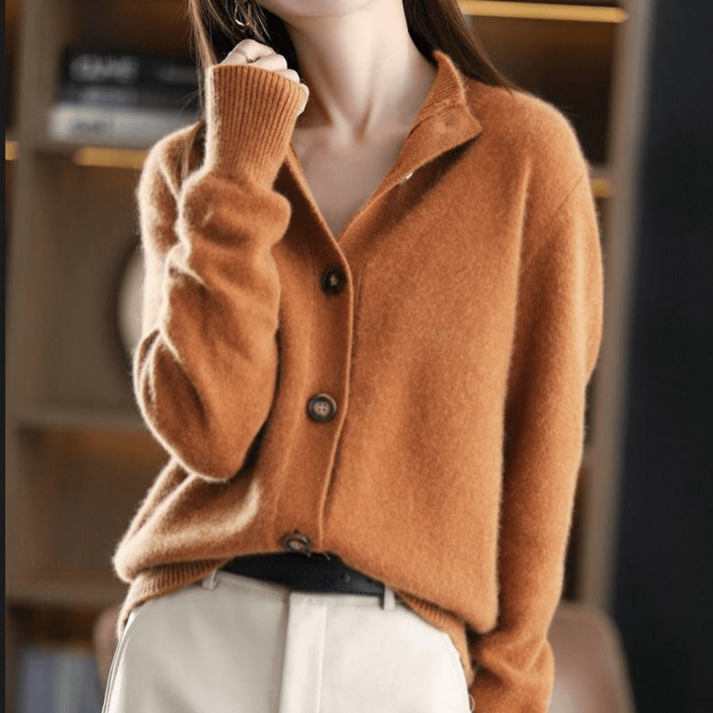 Annie – Cardigan de lana de lujo