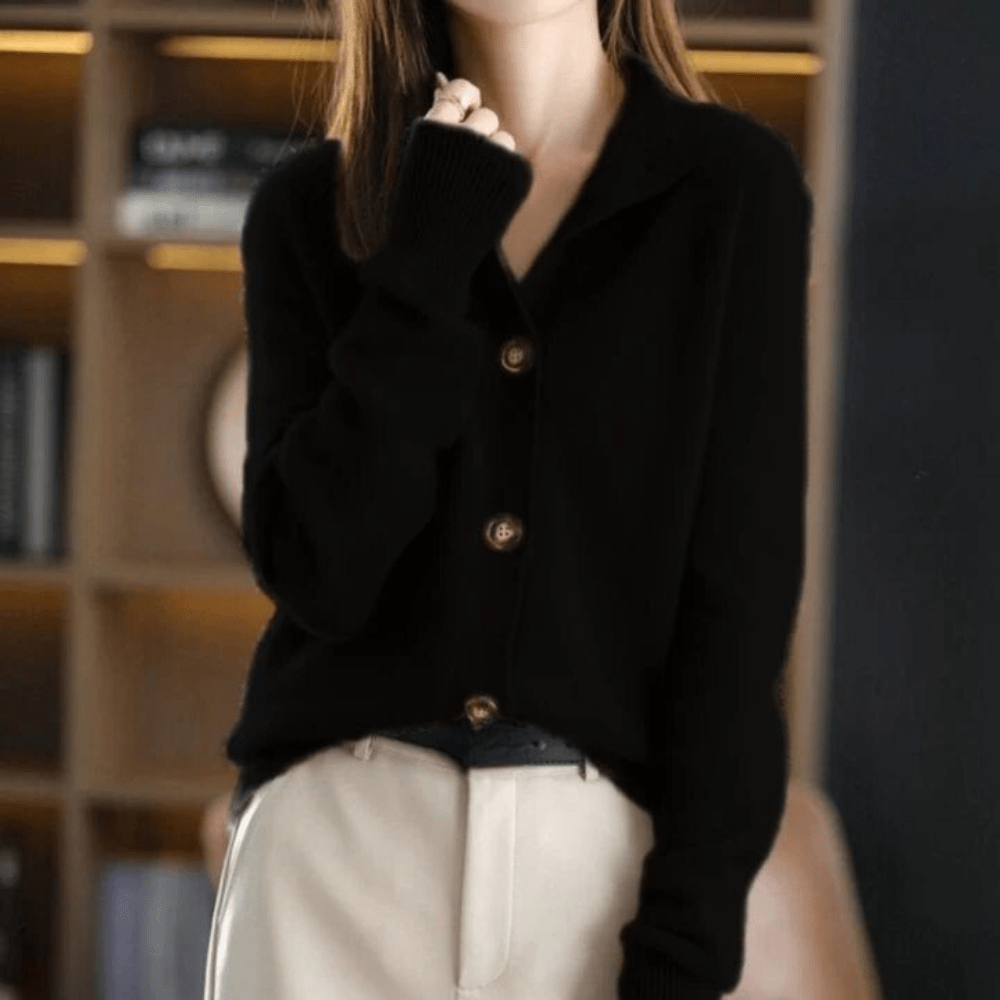 Annie – Cardigan de lana de lujo