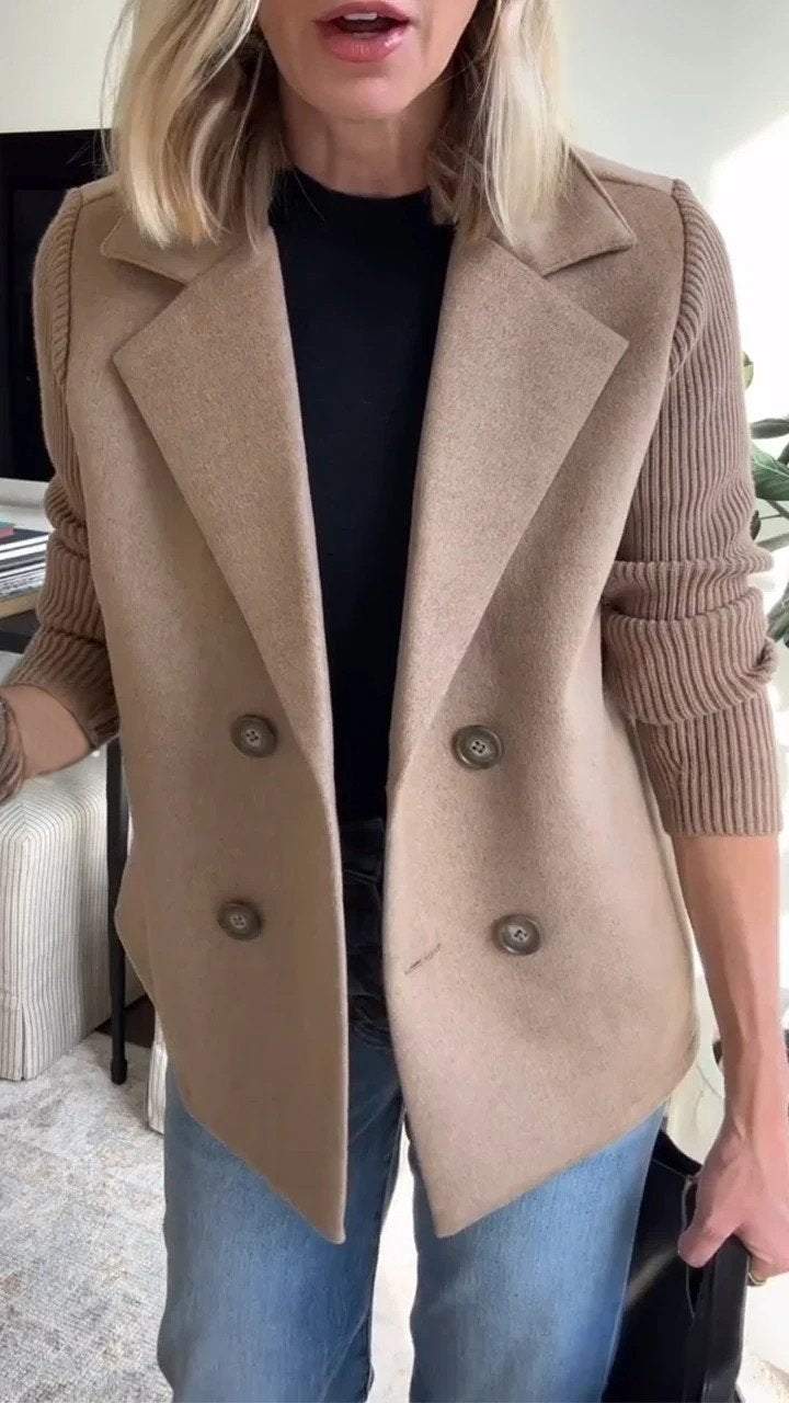 Sacha Abrigo Estilo Blazer Casual