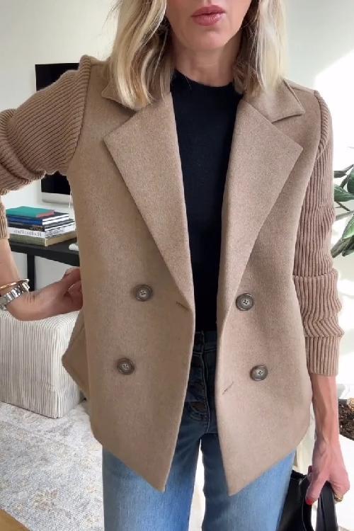 Sacha Abrigo Estilo Blazer Casual