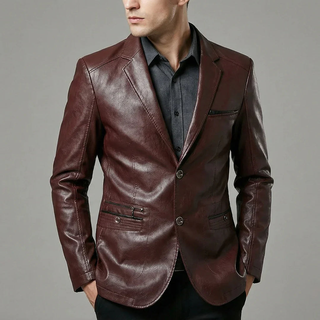 Riccardo — Blazer de cuero