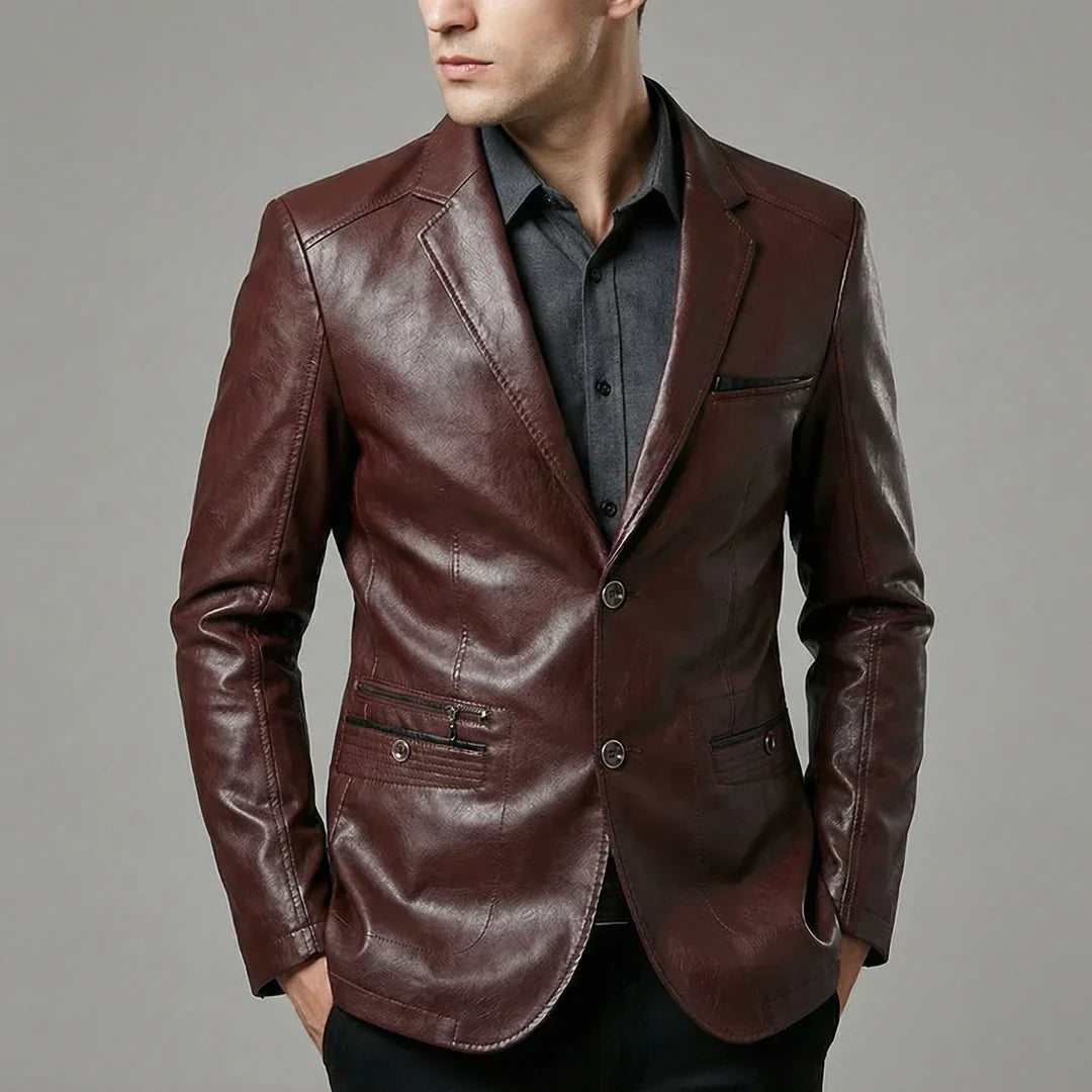 Riccardo — Blazer de cuero